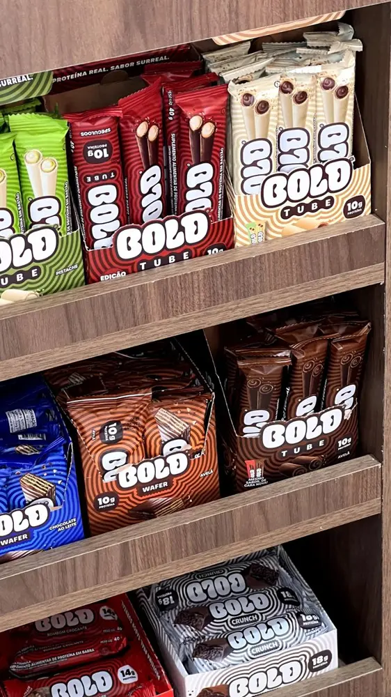 Barras de proteína Bold na Eucos